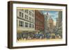 Main Street, Hartford, Connecticut-null-Framed Art Print