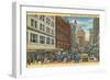 Main Street, Hartford, Connecticut-null-Framed Art Print