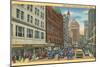 Main Street, Hartford, Connecticut-null-Mounted Art Print