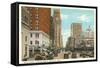 Main Street, Houston, Texas-null-Framed Stretched Canvas