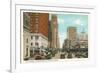 Main Street, Houston, Texas-null-Framed Premium Giclee Print