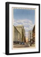 Main Street, Houston, Texas-null-Framed Art Print