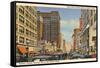 Main Street, Houston, Texas-null-Framed Stretched Canvas
