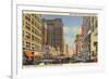 Main Street, Houston, Texas-null-Framed Premium Giclee Print