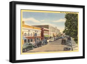 Main Street, Hyannis, Cape Cod-null-Framed Art Print