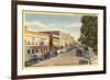 Main Street, Hyannis, Cape Cod-null-Framed Art Print