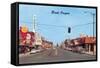 Main Street in Bend, Oregon-null-Framed Stretched Canvas