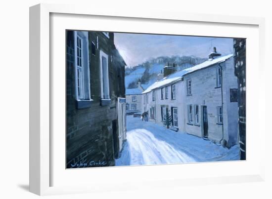 Main Street in Dent, 1997-John Cooke-Framed Giclee Print