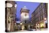 Main Street in Historic Krakow, Poland-Eunika-Stretched Canvas