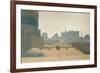 Main Street in Samarkand, Early Morning, 1869-70-Vasilij Vereshchagin-Framed Giclee Print