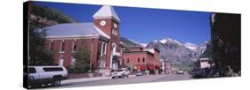 Main Street in Telluride, Telluride, Colorado, USA-null-Stretched Canvas