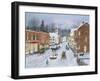 Main Street in Winter-Bob Fair-Framed Giclee Print