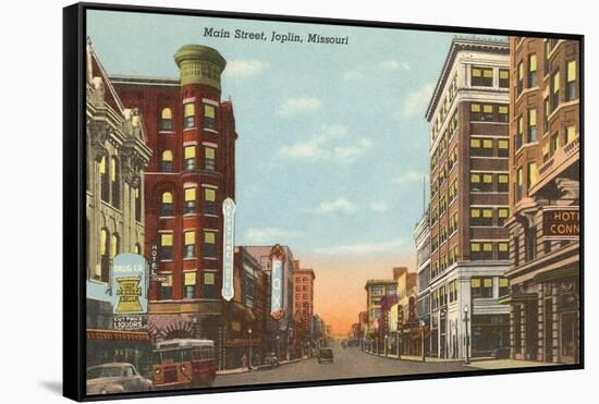 Main Street, Joplin, Missouri-null-Framed Stretched Canvas