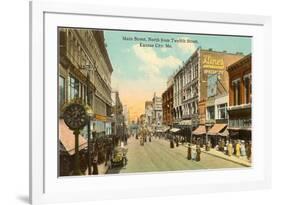 Main Street, Kansas City, Missouri-null-Framed Art Print