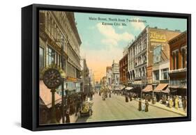 Main Street, Kansas City, Missouri-null-Framed Stretched Canvas