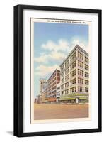 Main Street, Kansas City-null-Framed Art Print