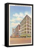 Main Street, Kansas City-null-Framed Stretched Canvas