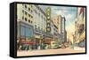 Main Street, Kansas City-null-Framed Stretched Canvas