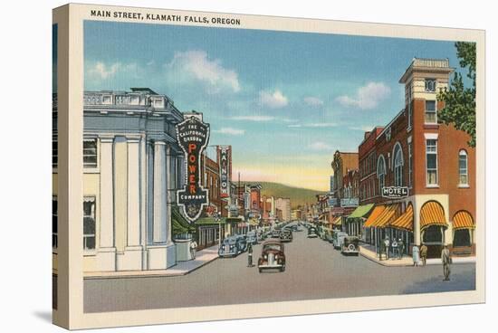 Main Street, Klamath Falls, Oregon-null-Stretched Canvas