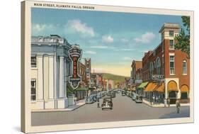 Main Street, Klamath Falls, Oregon-null-Stretched Canvas