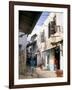 Main Street, Lamu Town, Island of Lamu, Kenya, East Africa, Africa-Julia Bayne-Framed Photographic Print