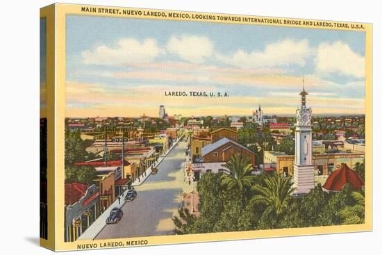 Main Street, Laredo, Texas-null-Stretched Canvas