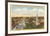 Main Street, Laredo, Texas-null-Framed Premium Giclee Print