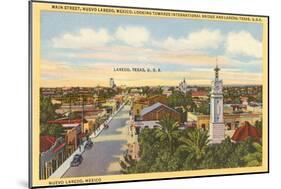 Main Street, Laredo, Texas-null-Mounted Art Print