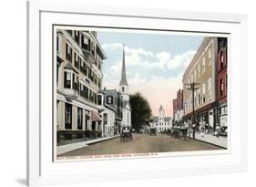 Main Street, Littleton, New Hampshire-null-Framed Art Print