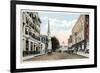 Main Street, Littleton, New Hampshire-null-Framed Art Print