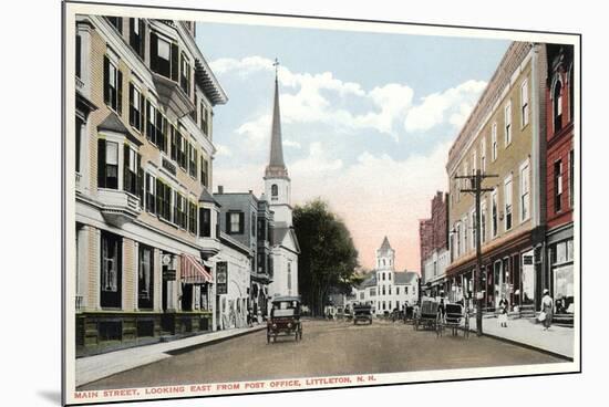 Main Street, Littleton, New Hampshire-null-Mounted Art Print