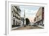 Main Street, Littleton, New Hampshire-null-Framed Art Print