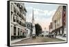 Main Street, Littleton, New Hampshire-null-Framed Stretched Canvas