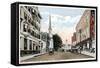 Main Street, Littleton, New Hampshire-null-Framed Stretched Canvas