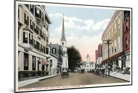 Main Street, Littleton, New Hampshire-null-Mounted Art Print