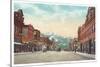 Main Street, Livingston, Montana-null-Stretched Canvas