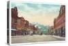 Main Street, Livingston, Montana-null-Stretched Canvas