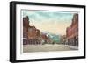 Main Street, Livingston, Montana-null-Framed Art Print