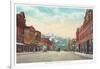 Main Street, Livingston, Montana-null-Framed Art Print