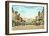 Main Street, Livingston, Montana-null-Framed Art Print