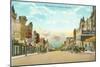 Main Street, Livingston, Montana-null-Mounted Art Print