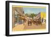 Main Street, Mackinac Island, Michigan-null-Framed Art Print