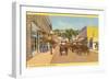 Main Street, Mackinac Island, Michigan-null-Framed Art Print