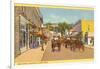 Main Street, Mackinac Island, Michigan-null-Framed Art Print