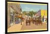 Main Street, Mackinac Island, Michigan-null-Framed Art Print