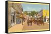 Main Street, Mackinac Island, Michigan-null-Framed Stretched Canvas