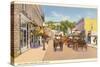 Main Street, Mackinac Island, Michigan-null-Stretched Canvas