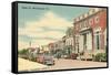 Main Street, Manasquan, New Jersey-null-Framed Stretched Canvas