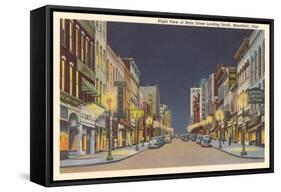 Main Street, Mansfield-null-Framed Stretched Canvas