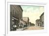 Main Street, Marinette, Wisconsin-null-Framed Art Print